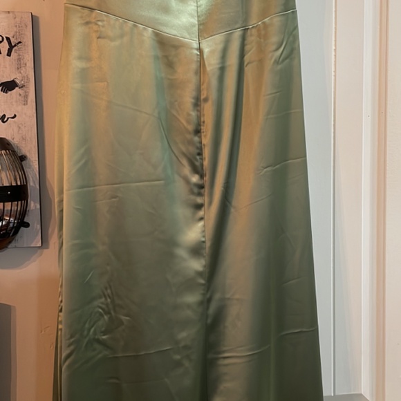 ChicSew Dusty Sage Bridesmaid Dress - Picture 3 of 5